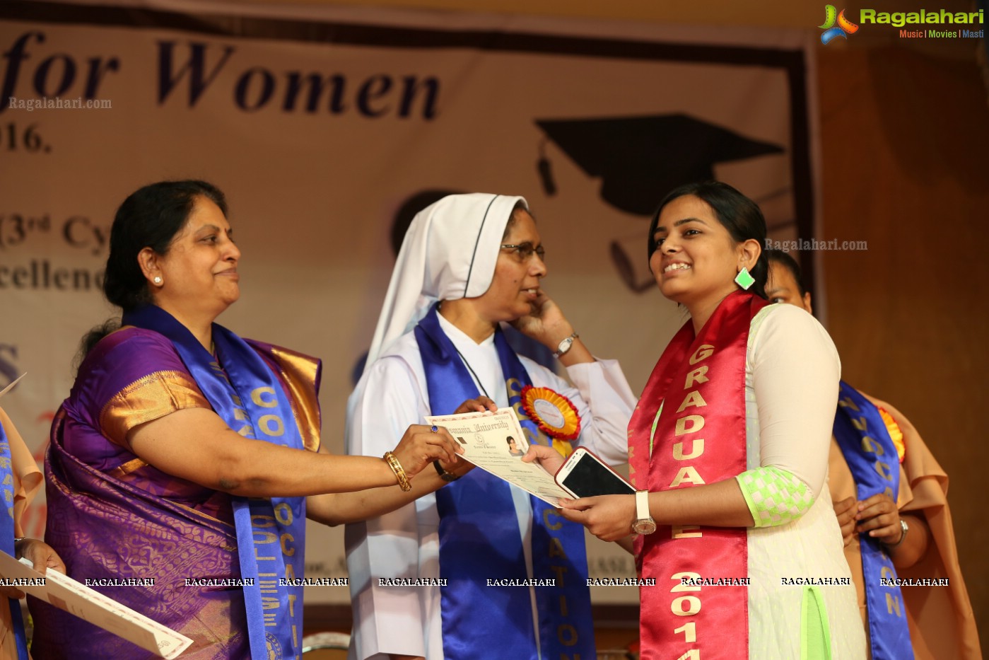 38th Convocation Ceremony of St. Francis College for Women, Hyderabad