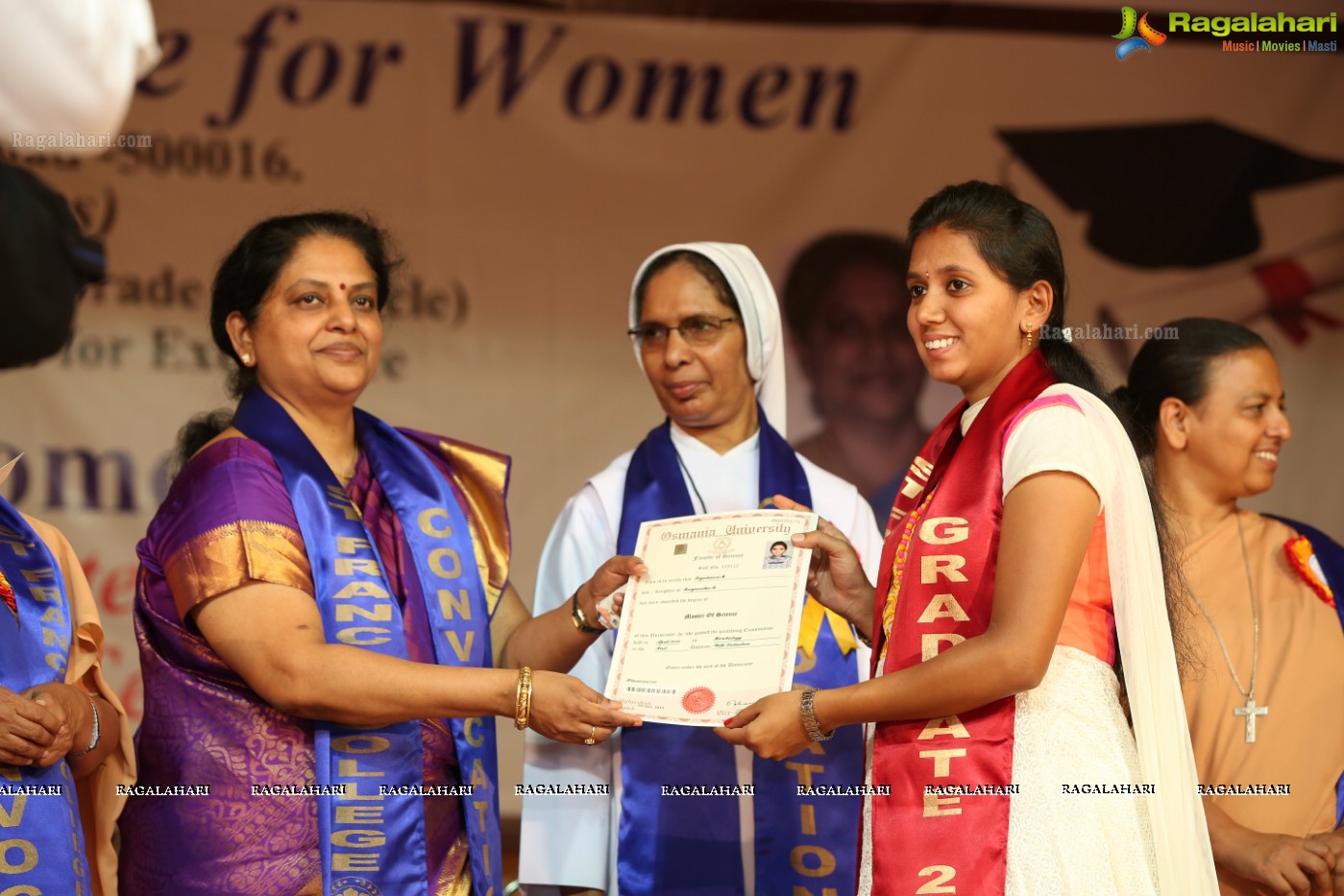 38th Convocation Ceremony of St. Francis College for Women, Hyderabad