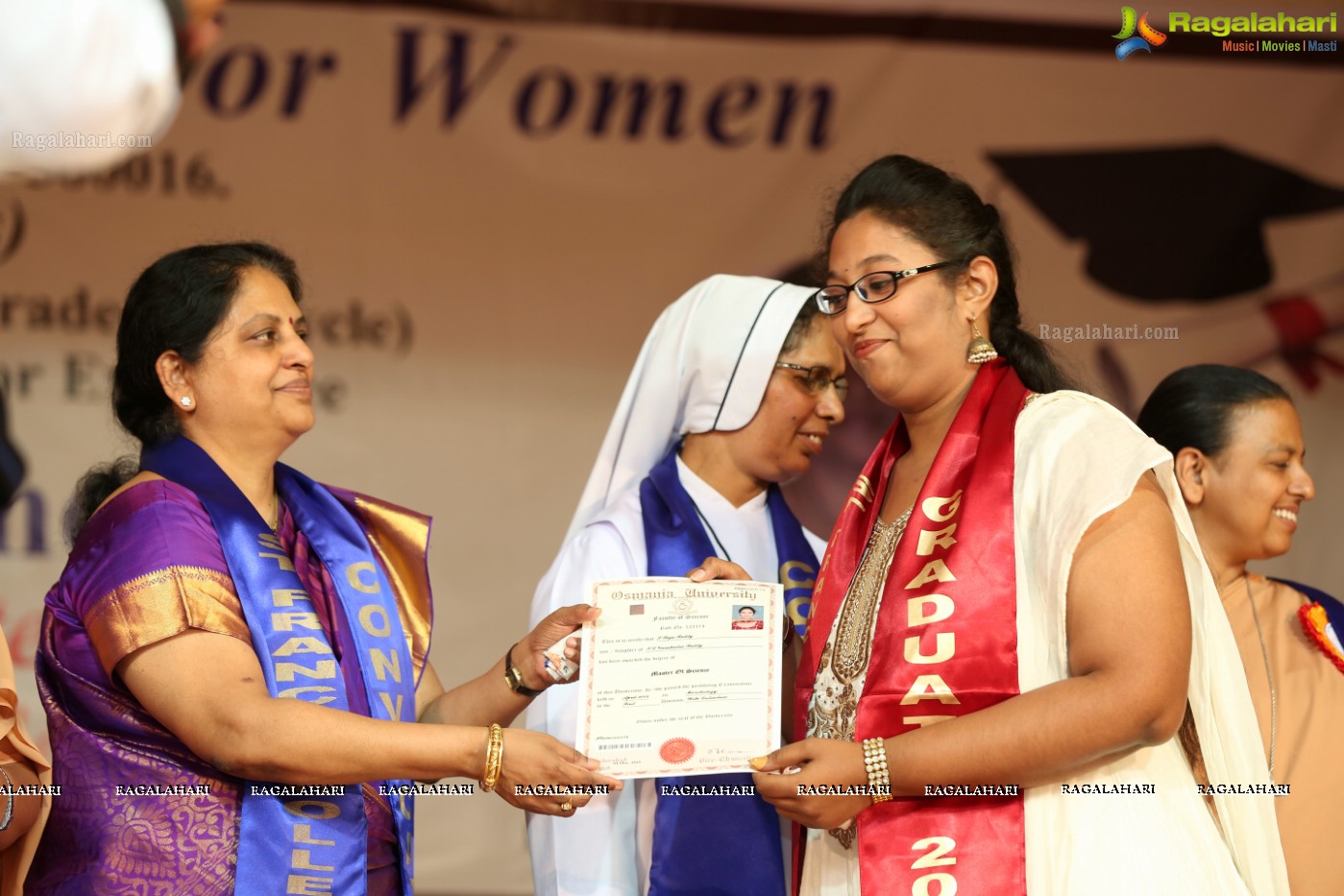 38th Convocation Ceremony of St. Francis College for Women, Hyderabad