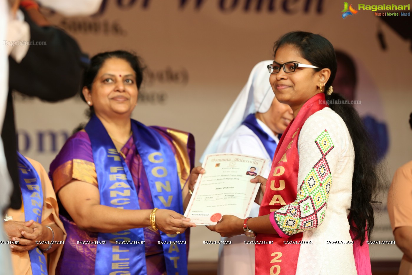 38th Convocation Ceremony of St. Francis College for Women, Hyderabad