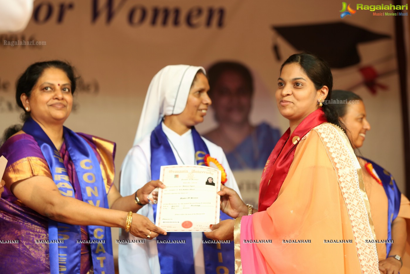 38th Convocation Ceremony of St. Francis College for Women, Hyderabad