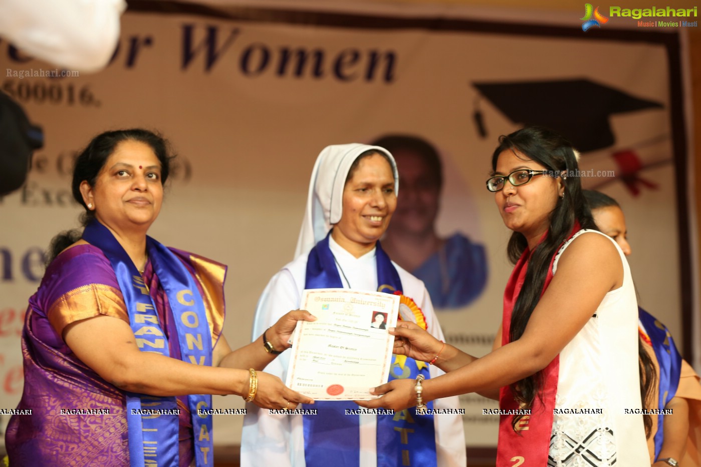 38th Convocation Ceremony of St. Francis College for Women, Hyderabad