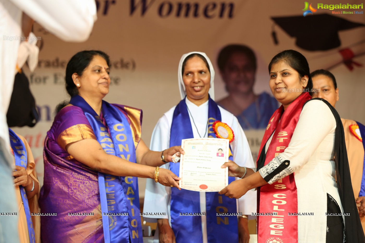 38th Convocation Ceremony of St. Francis College for Women, Hyderabad