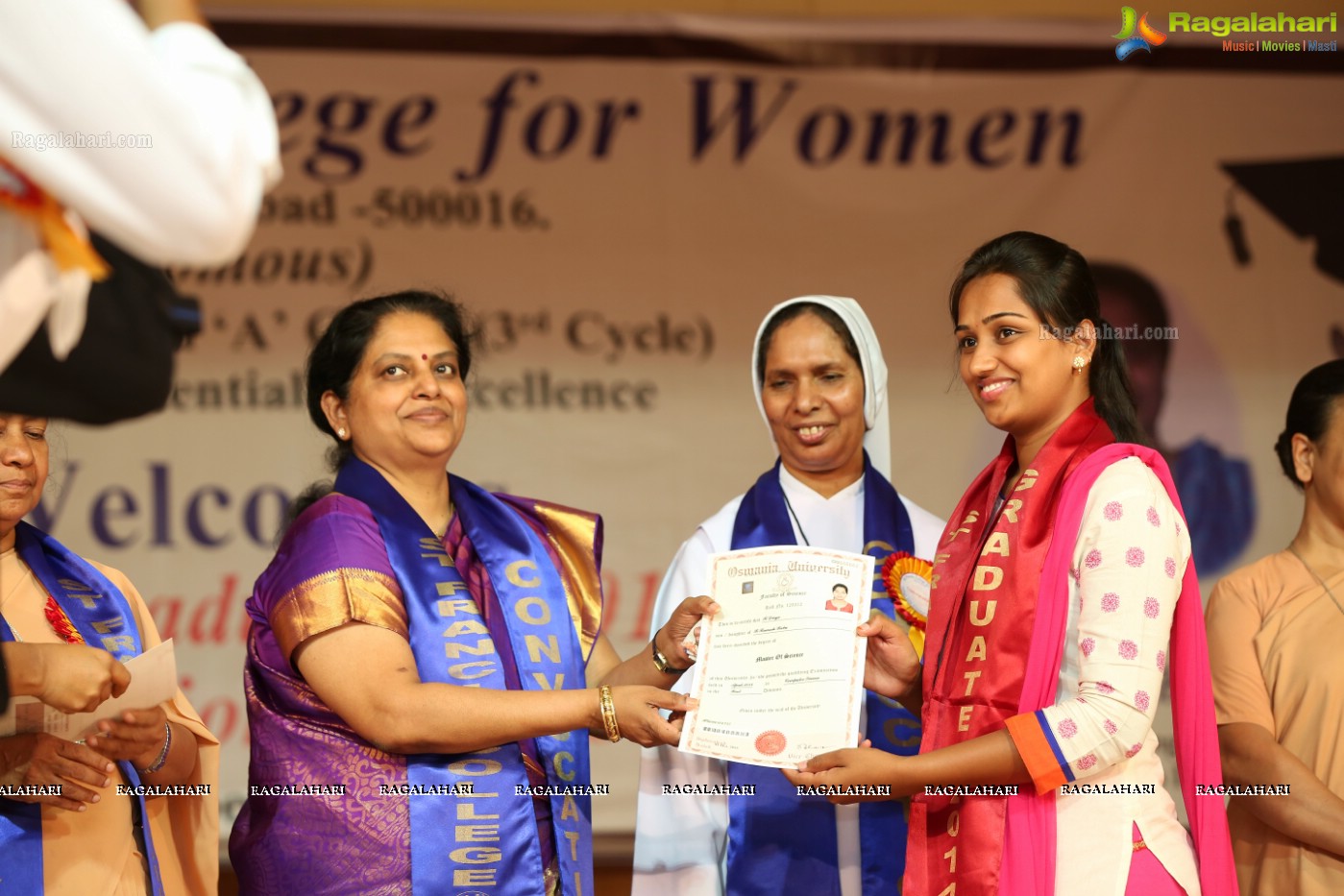 38th Convocation Ceremony of St. Francis College for Women, Hyderabad