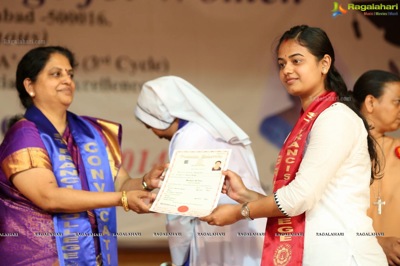 38th Convocation Ceremony of St. Francis College for Women, Hyderabad