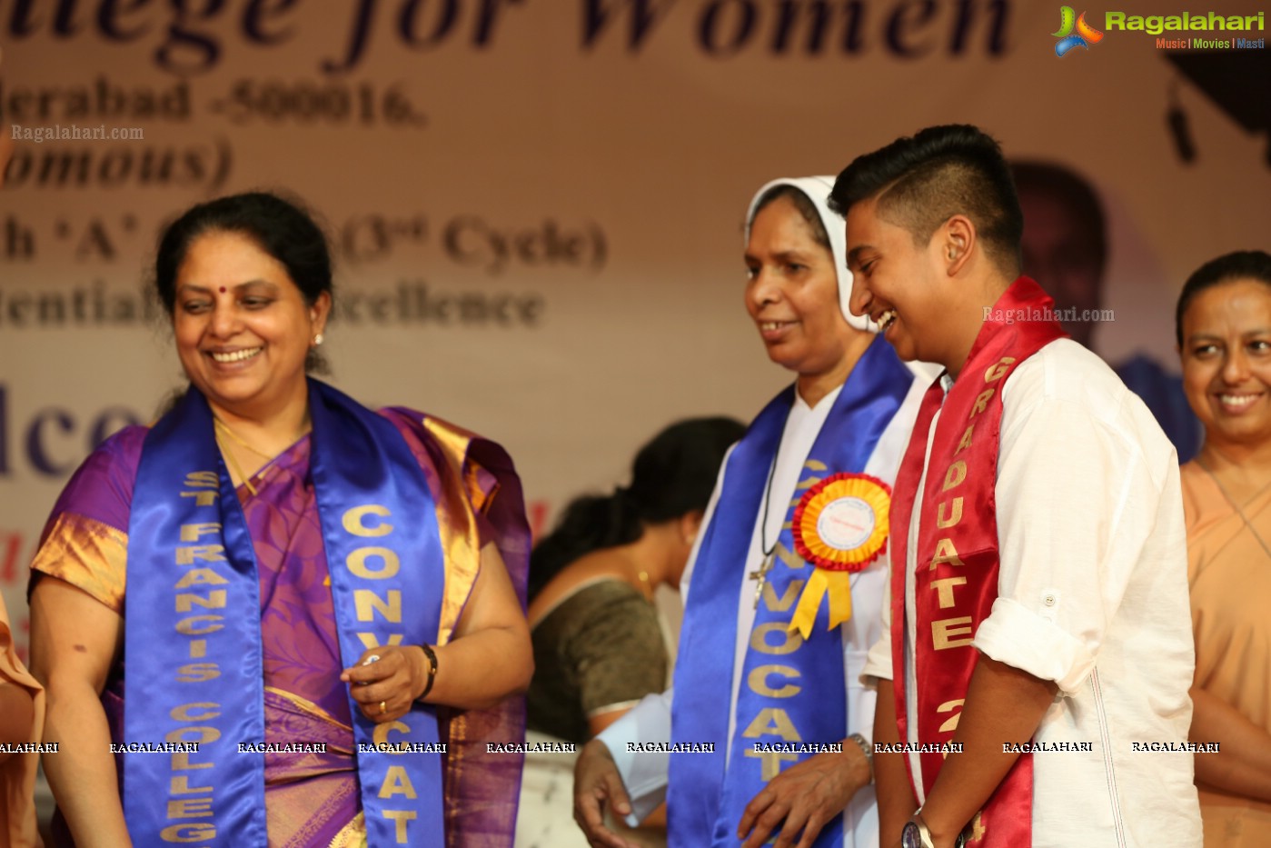 38th Convocation Ceremony of St. Francis College for Women, Hyderabad