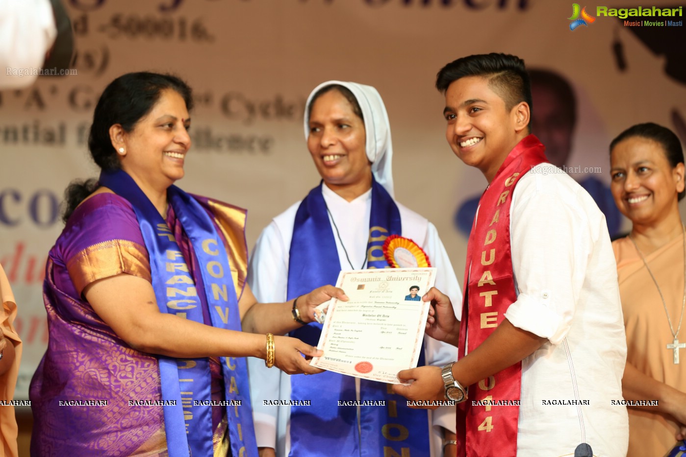 38th Convocation Ceremony of St. Francis College for Women, Hyderabad