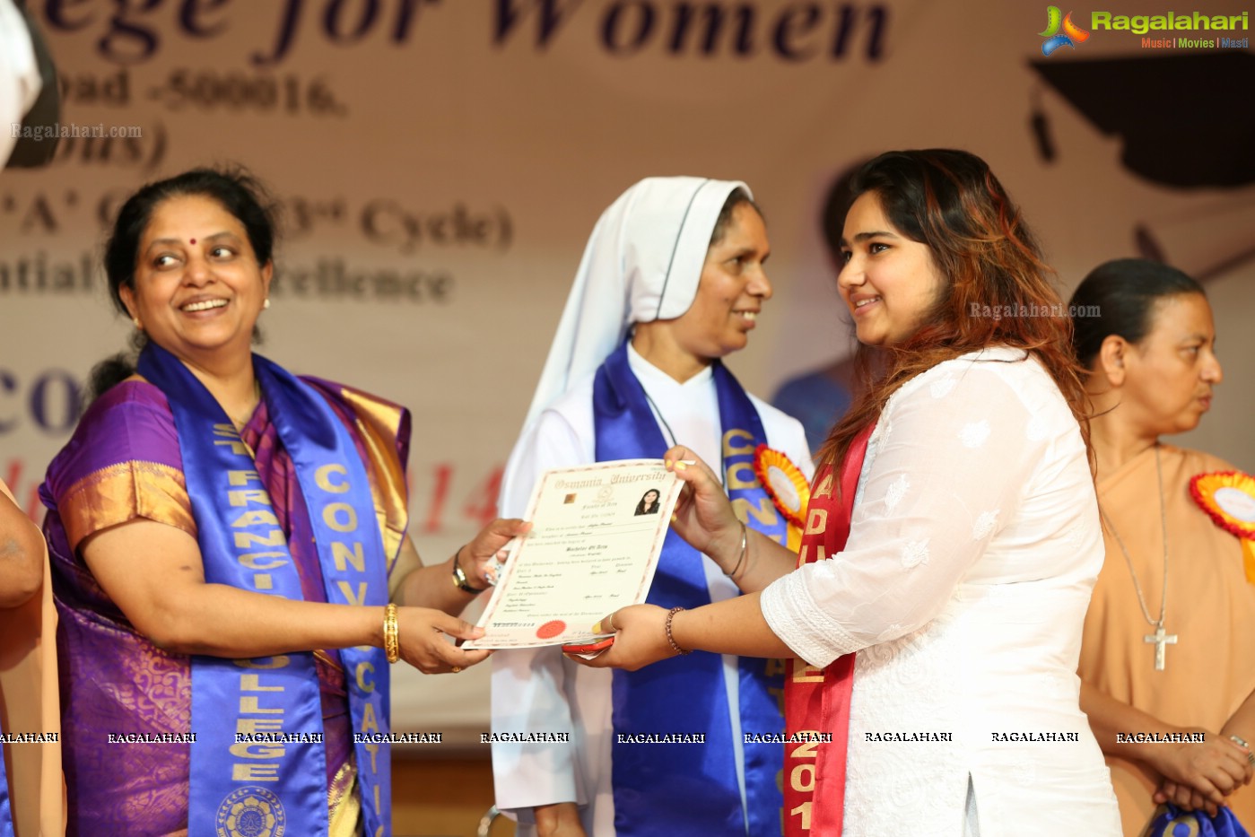 38th Convocation Ceremony of St. Francis College for Women, Hyderabad