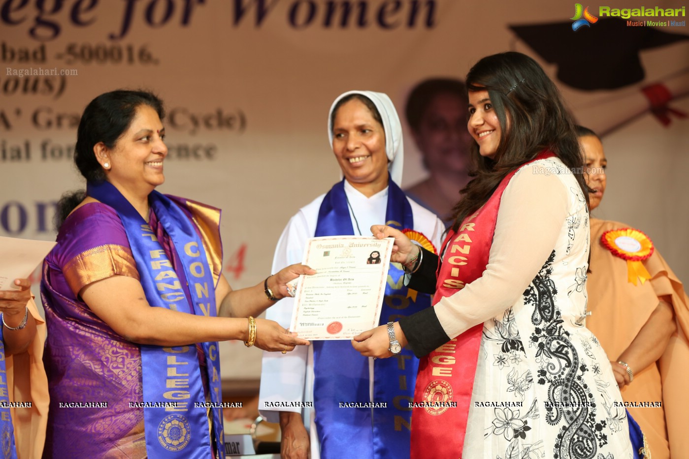 38th Convocation Ceremony of St. Francis College for Women, Hyderabad