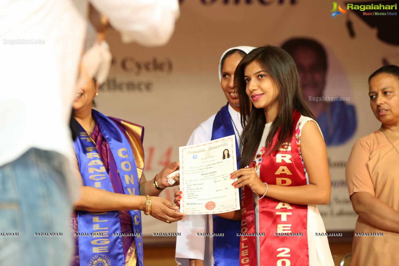 38th Convocation Ceremony of St. Francis College for Women, Hyderabad