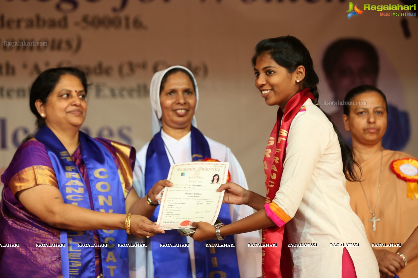 38th Convocation Ceremony of St. Francis College for Women, Hyderabad