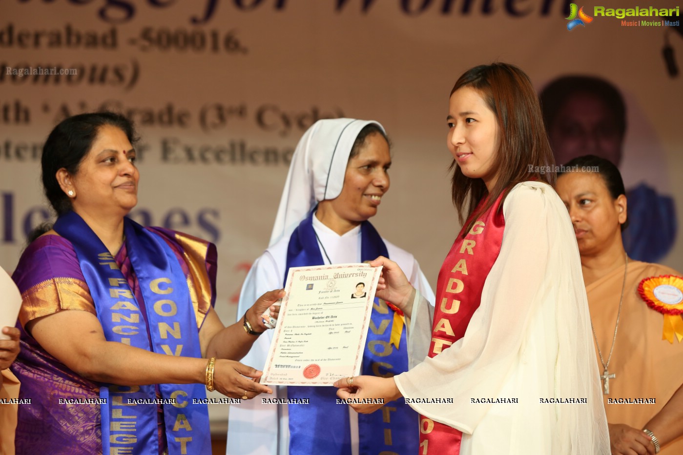 38th Convocation Ceremony of St. Francis College for Women, Hyderabad