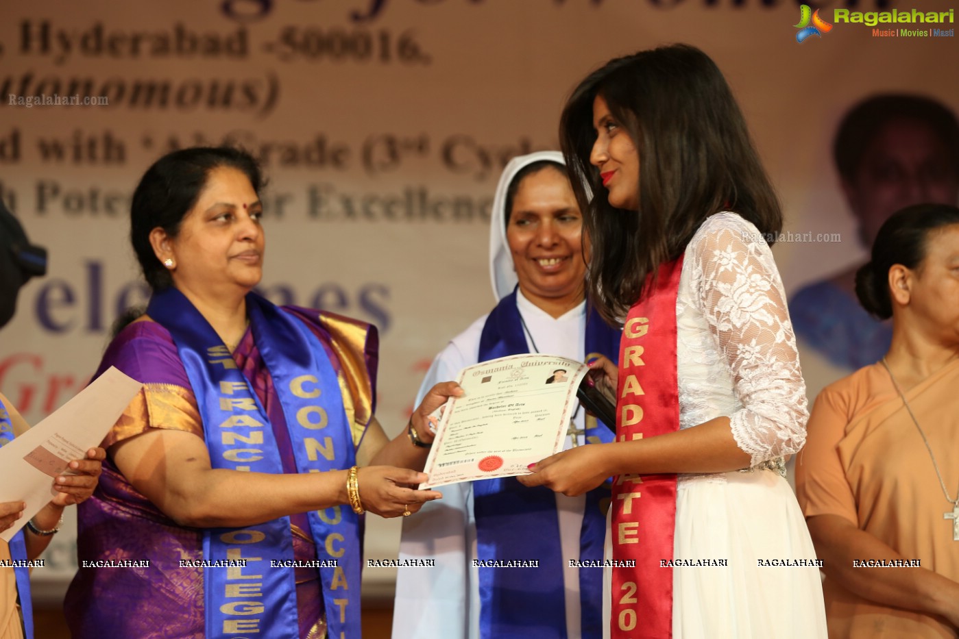 38th Convocation Ceremony of St. Francis College for Women, Hyderabad