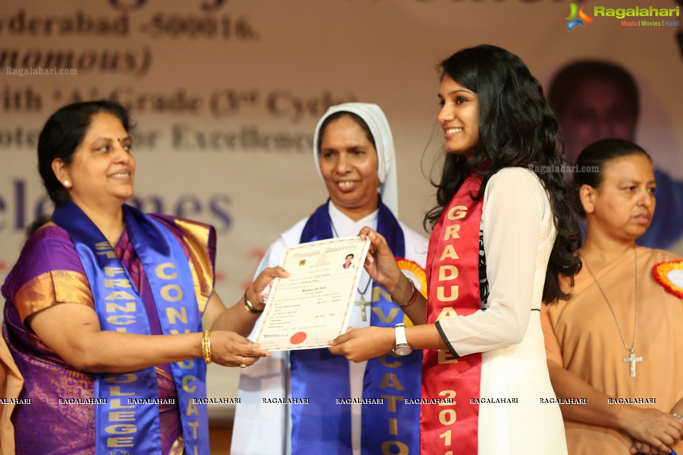 38th Convocation Ceremony of St. Francis College for Women, Hyderabad