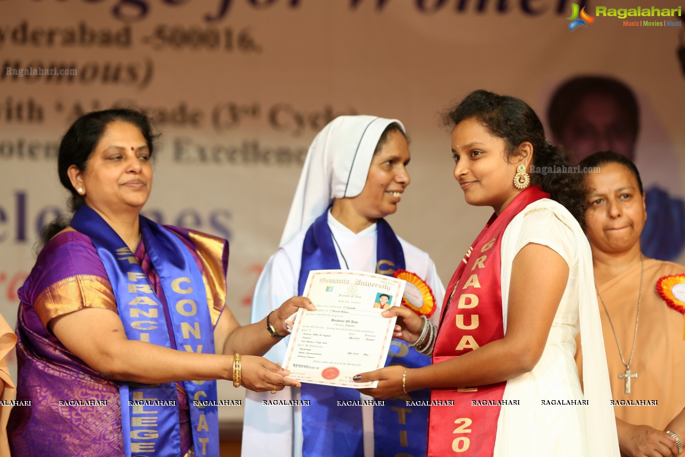 38th Convocation Ceremony of St. Francis College for Women, Hyderabad