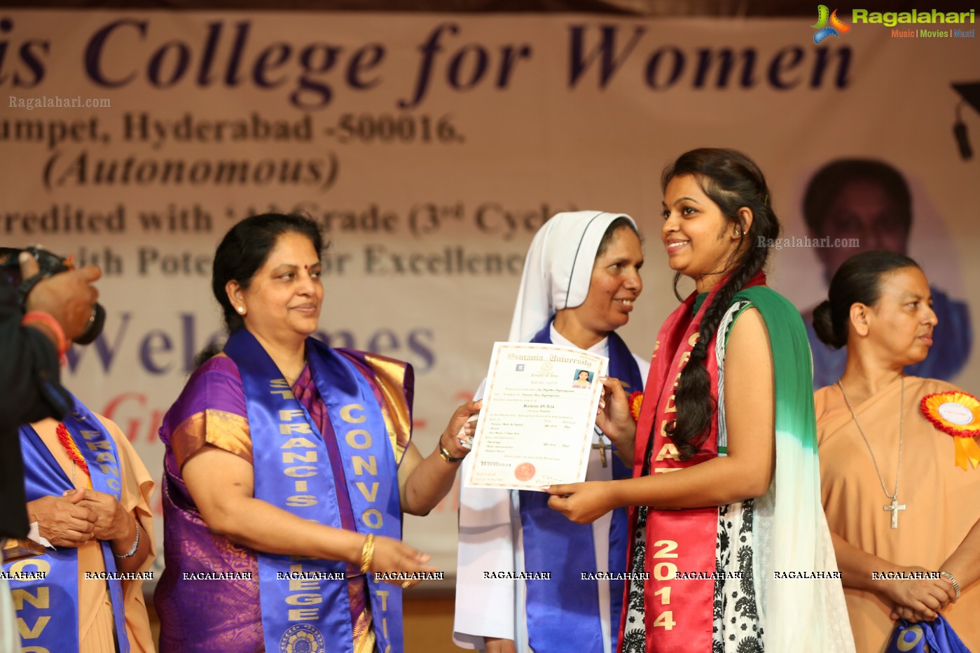 38th Convocation Ceremony of St. Francis College for Women, Hyderabad