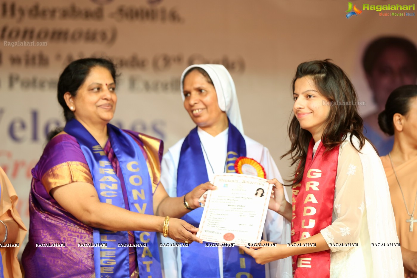 38th Convocation Ceremony of St. Francis College for Women, Hyderabad