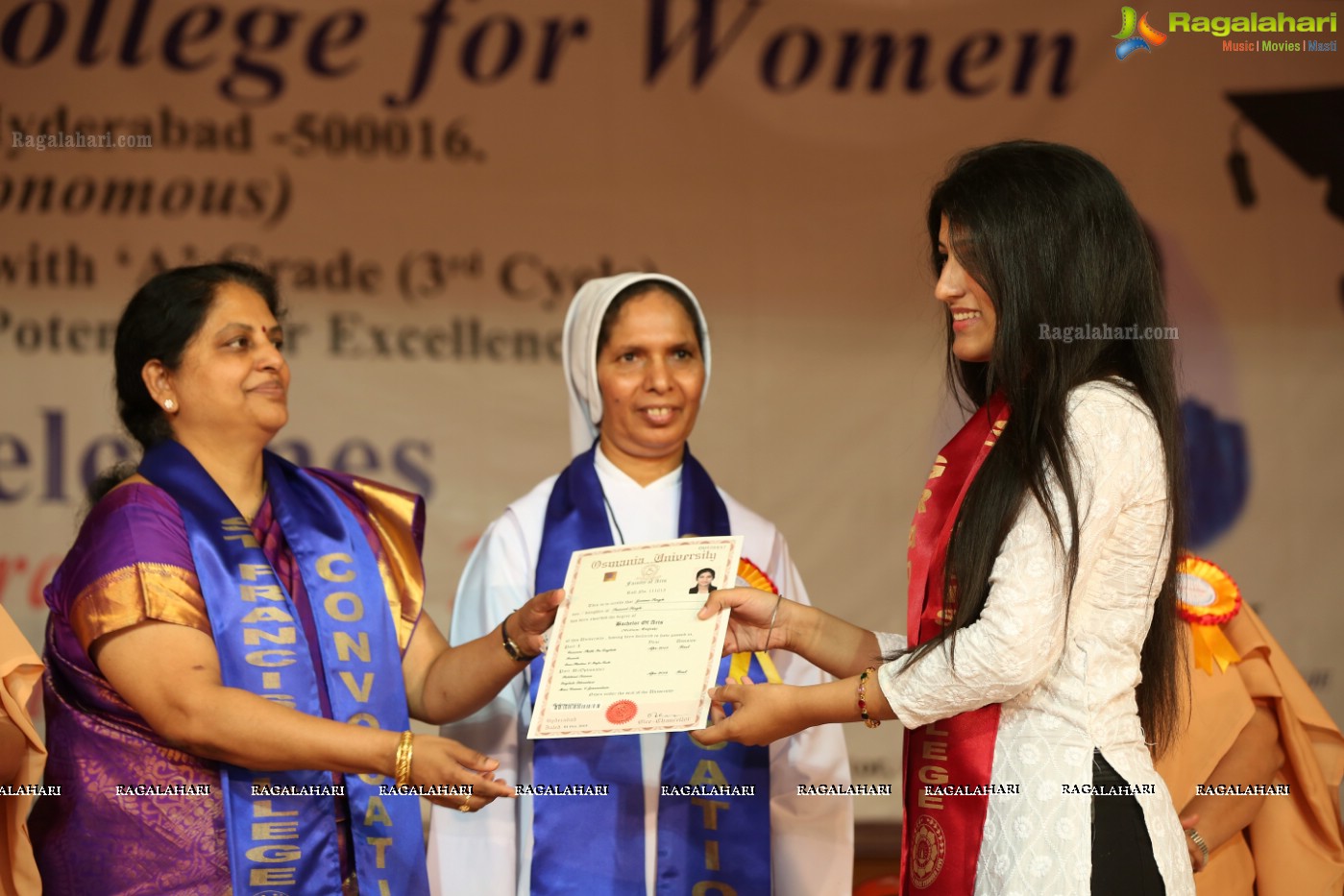 38th Convocation Ceremony of St. Francis College for Women, Hyderabad