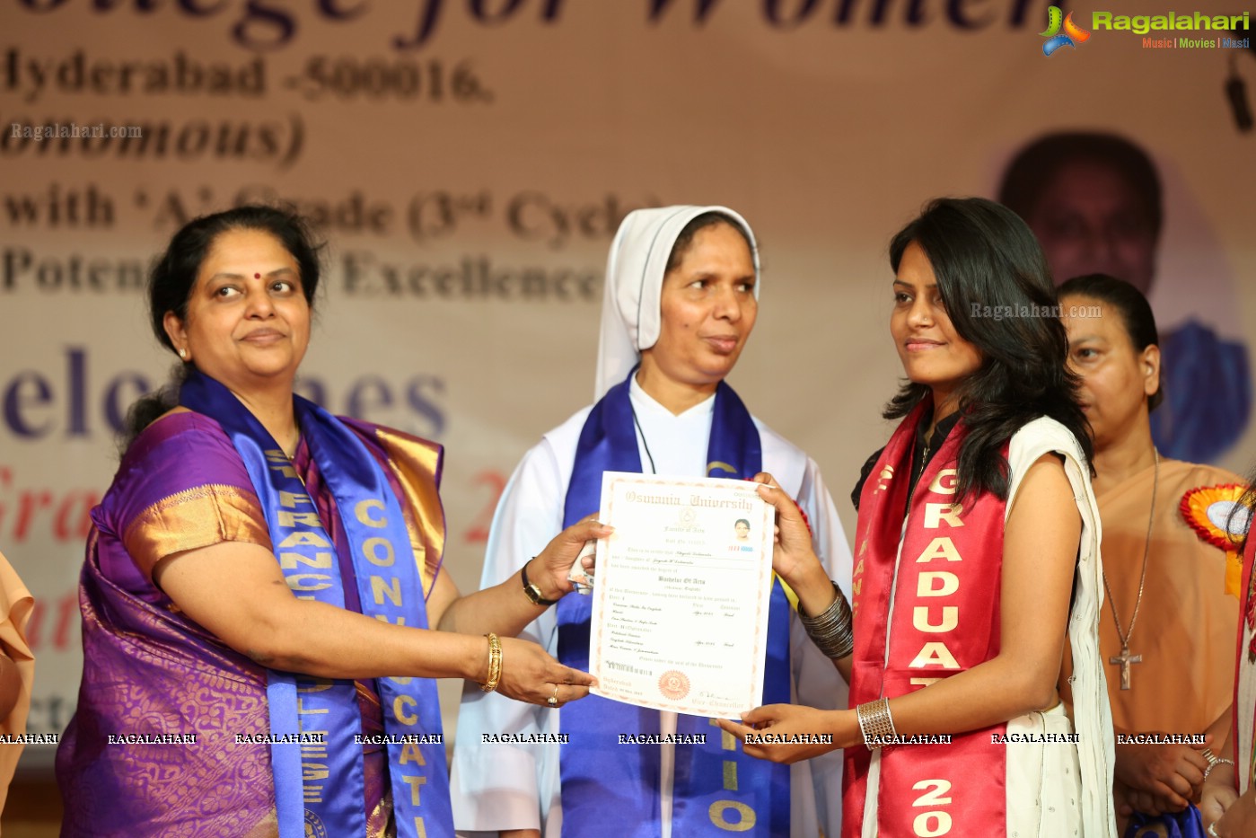 38th Convocation Ceremony of St. Francis College for Women, Hyderabad