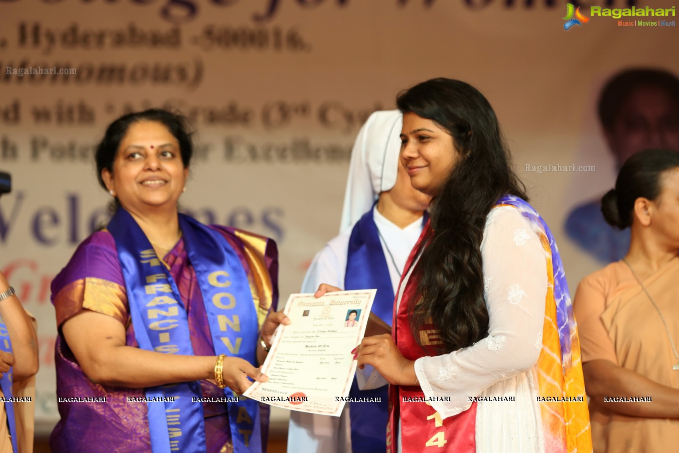 38th Convocation Ceremony of St. Francis College for Women, Hyderabad