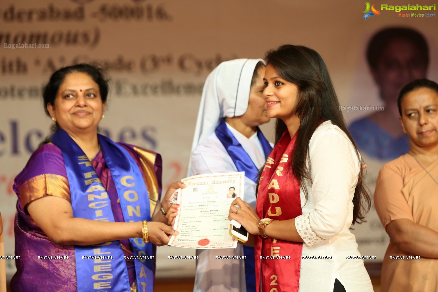 38th Convocation Ceremony of St. Francis College for Women, Hyderabad