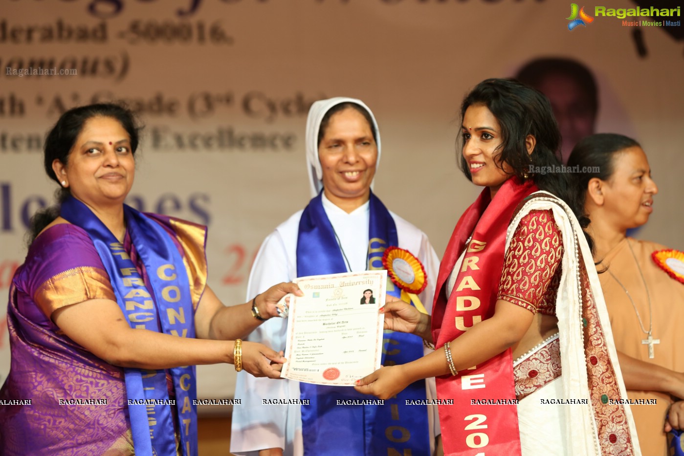 38th Convocation Ceremony of St. Francis College for Women, Hyderabad