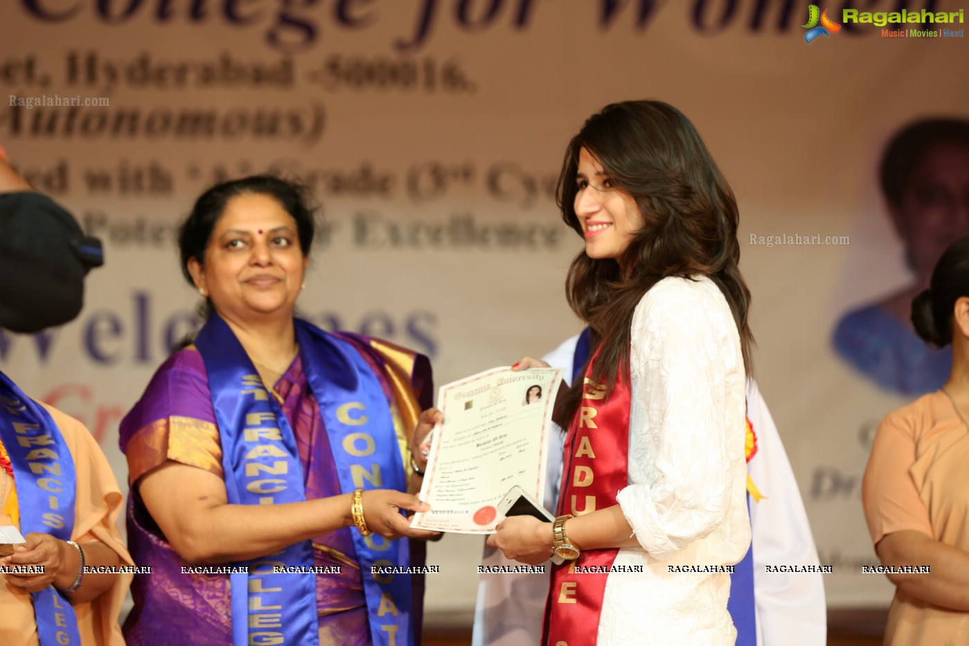 38th Convocation Ceremony of St. Francis College for Women, Hyderabad