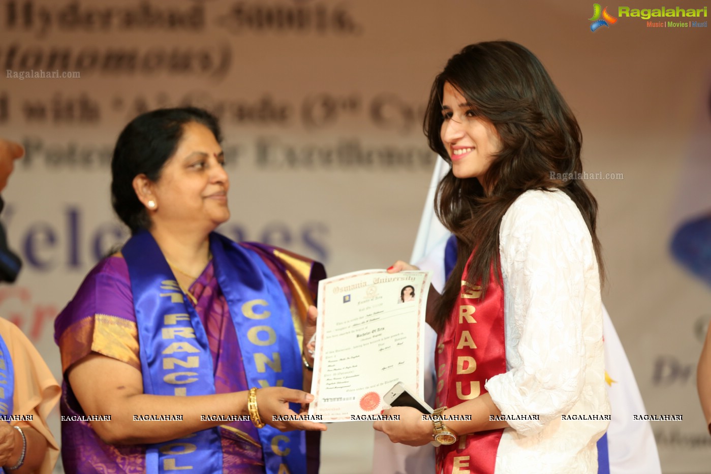 38th Convocation Ceremony of St. Francis College for Women, Hyderabad