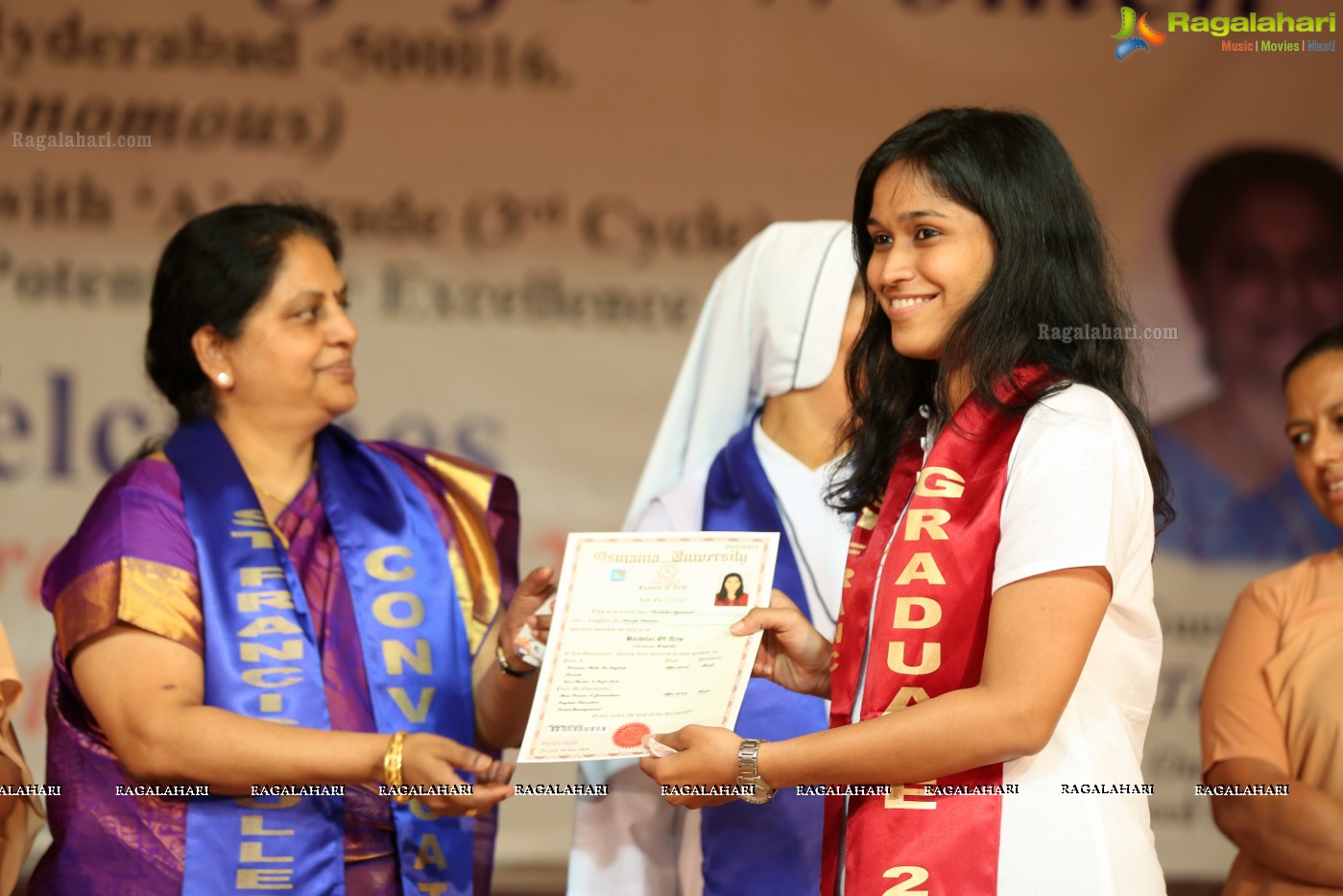 38th Convocation Ceremony of St. Francis College for Women, Hyderabad