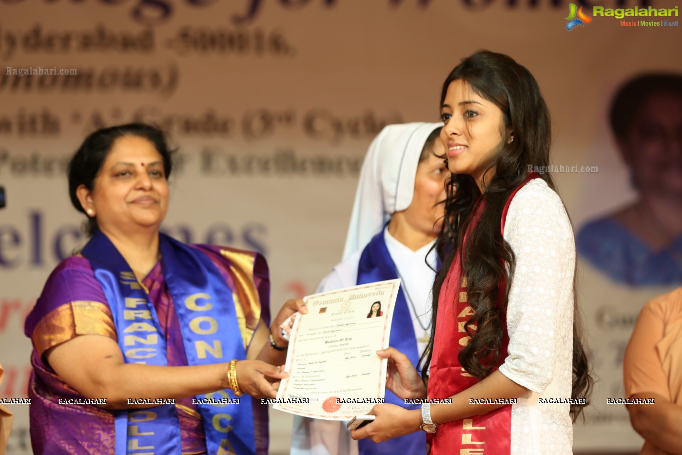 38th Convocation Ceremony of St. Francis College for Women, Hyderabad