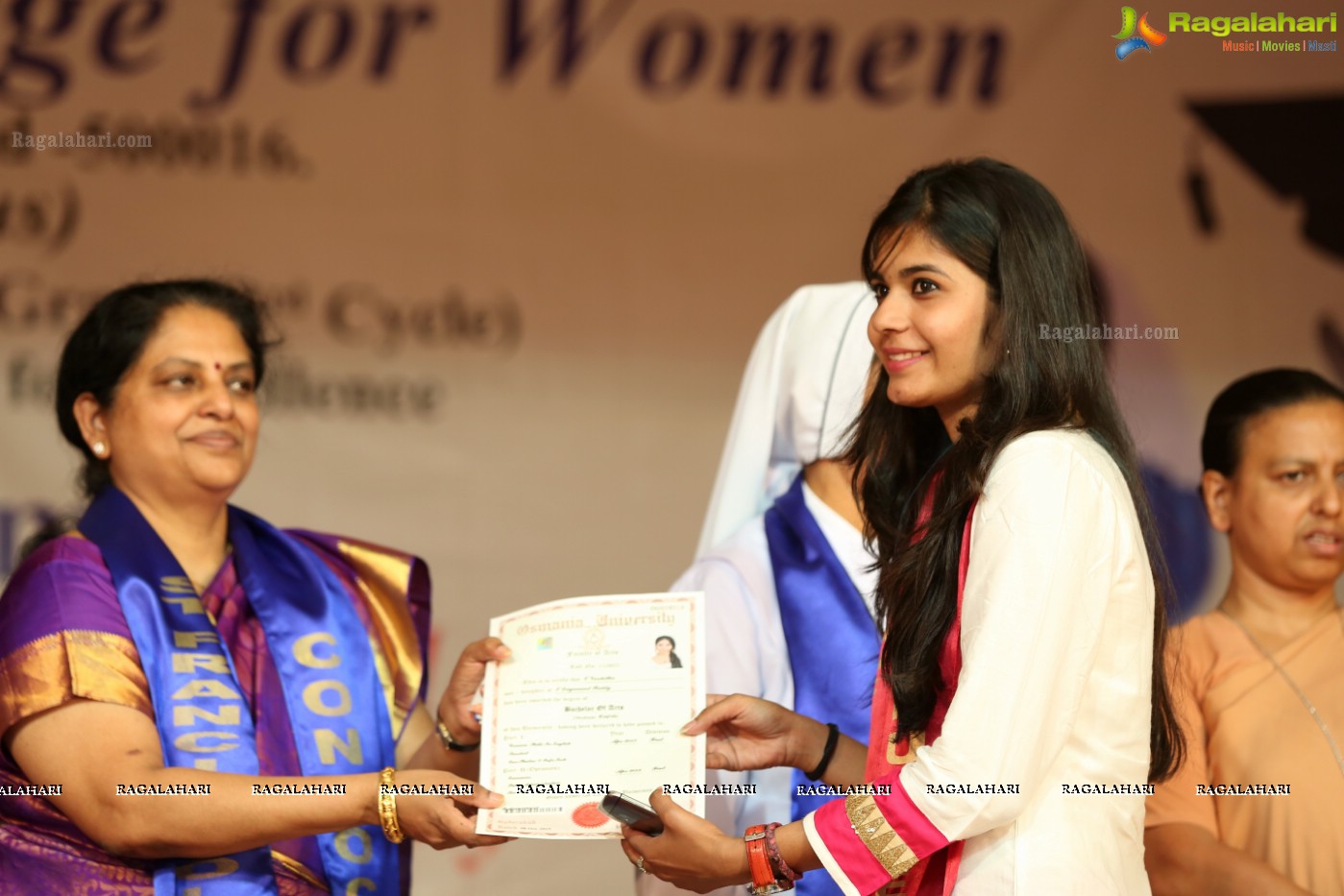 38th Convocation Ceremony of St. Francis College for Women, Hyderabad