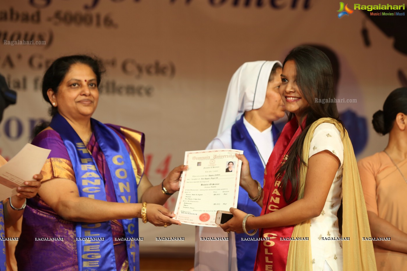 38th Convocation Ceremony of St. Francis College for Women, Hyderabad