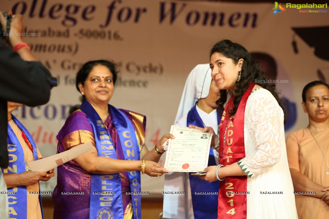 38th Convocation Ceremony of St. Francis College for Women, Hyderabad