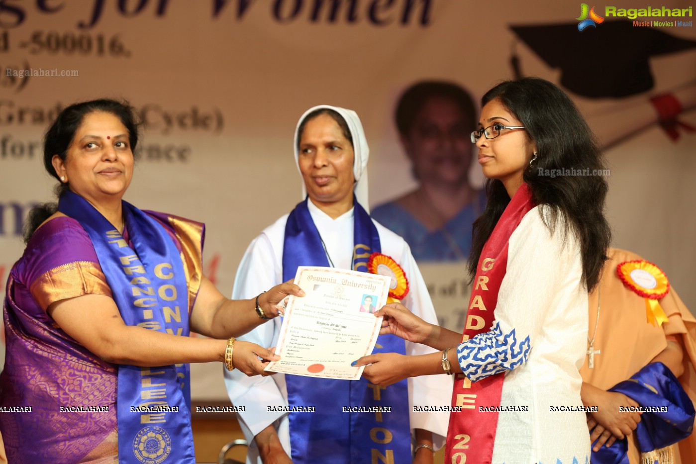 38th Convocation Ceremony of St. Francis College for Women, Hyderabad