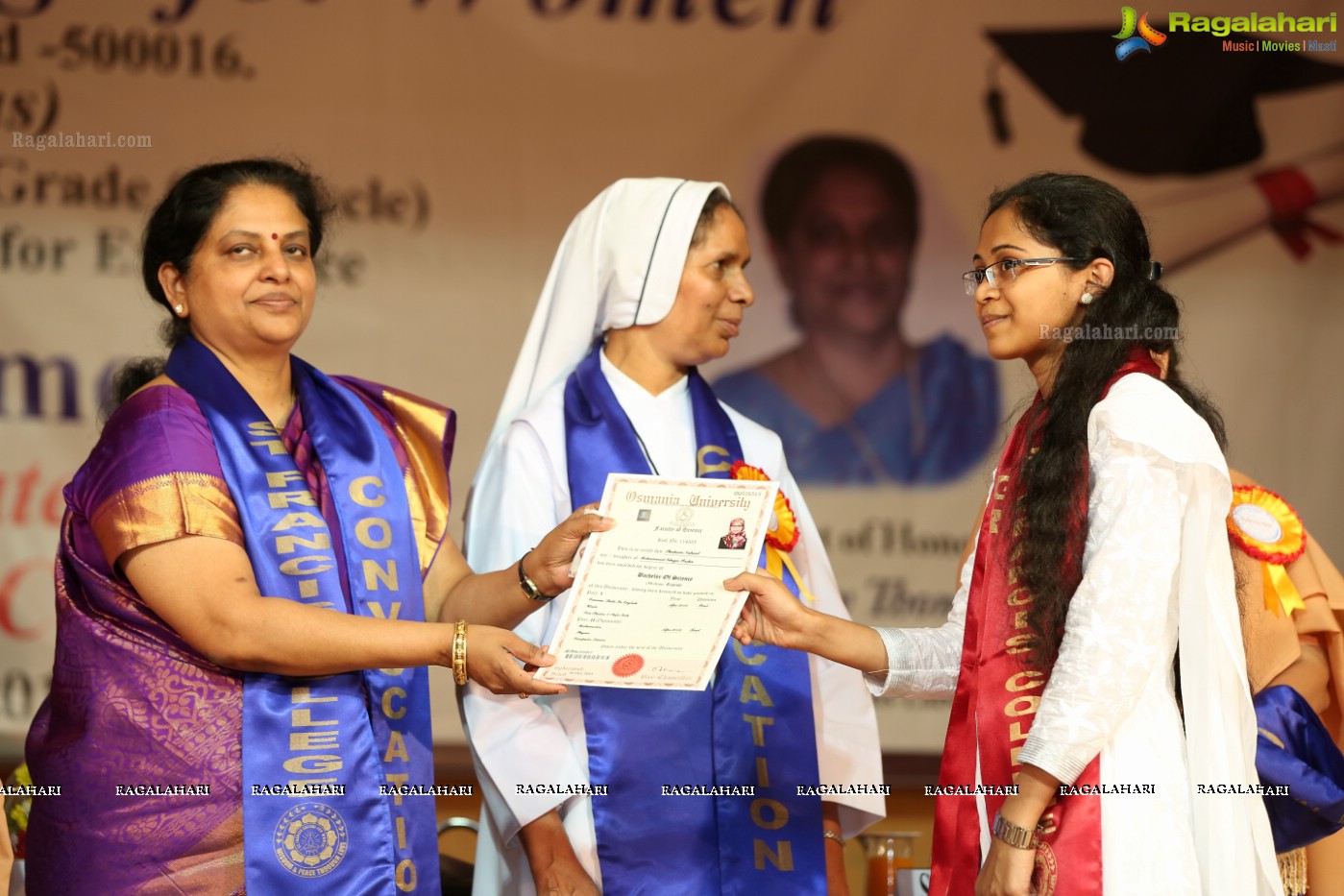 38th Convocation Ceremony of St. Francis College for Women, Hyderabad