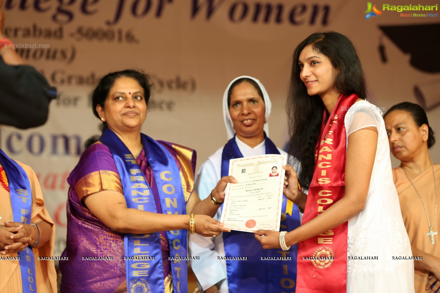 38th Convocation Ceremony of St. Francis College for Women, Hyderabad