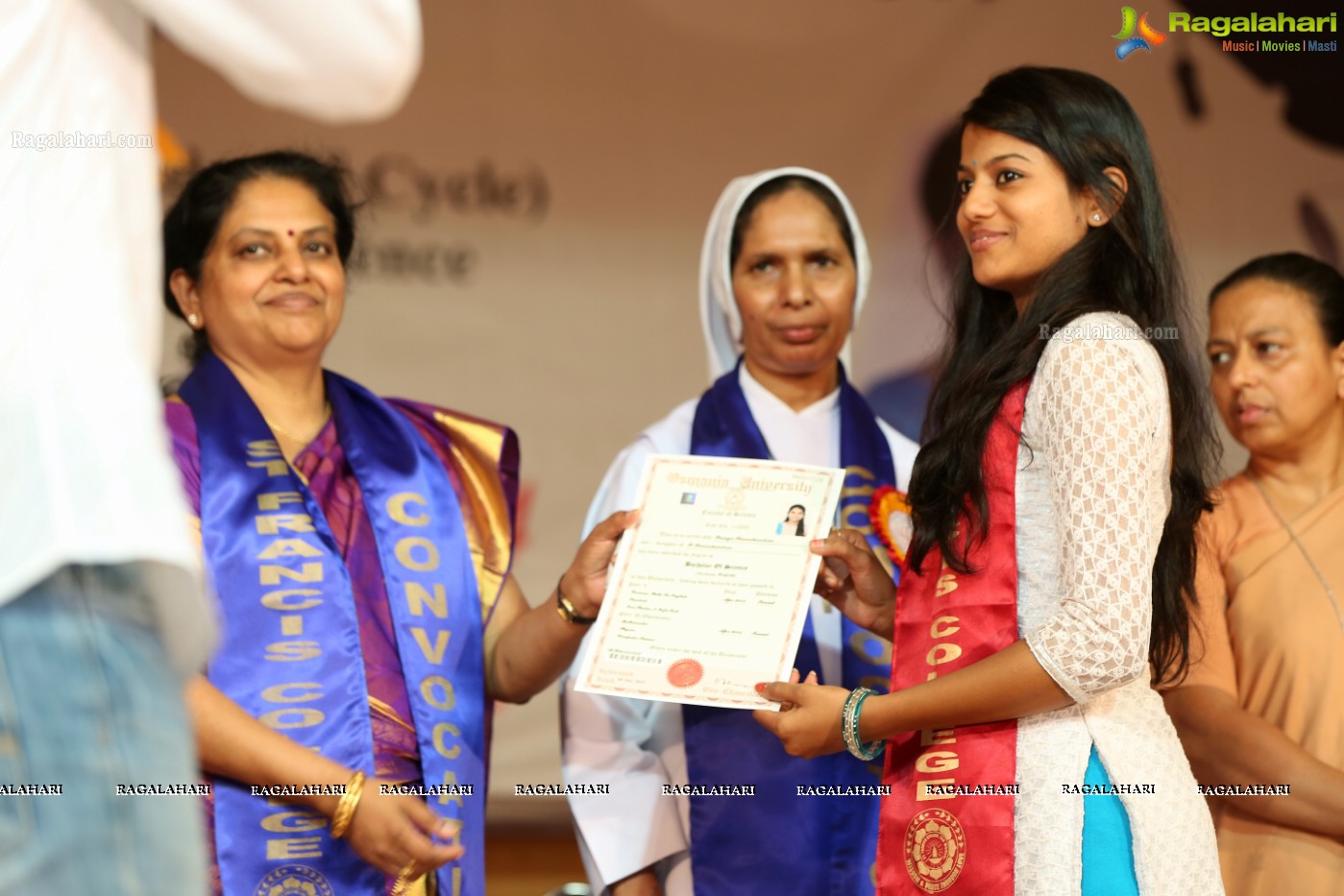 38th Convocation Ceremony of St. Francis College for Women, Hyderabad