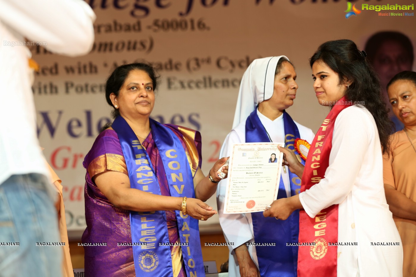 38th Convocation Ceremony of St. Francis College for Women, Hyderabad