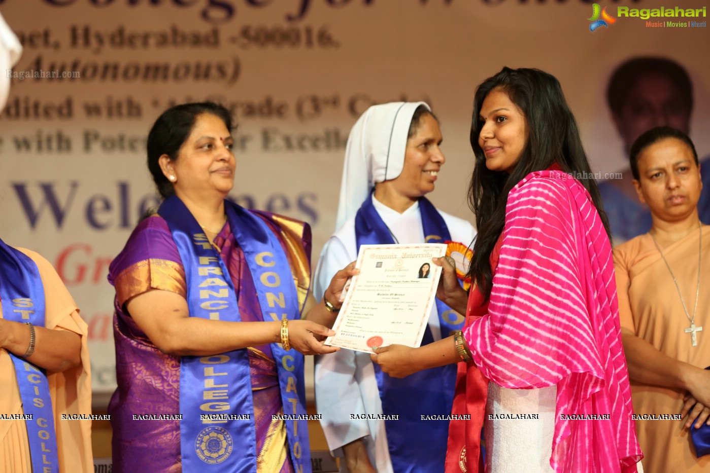 38th Convocation Ceremony of St. Francis College for Women, Hyderabad