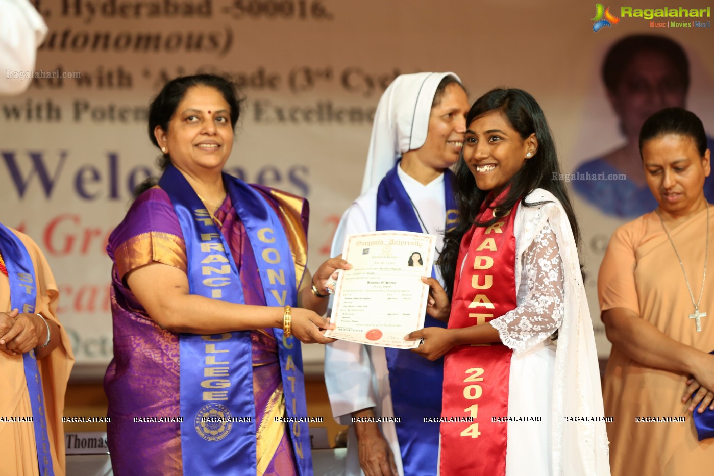 38th Convocation Ceremony of St. Francis College for Women, Hyderabad