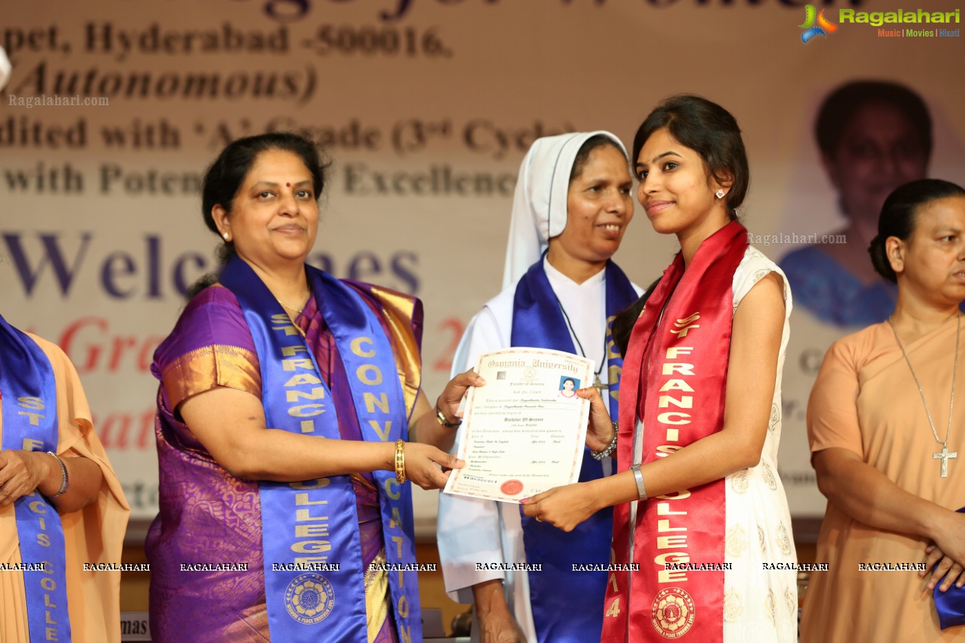 38th Convocation Ceremony of St. Francis College for Women, Hyderabad