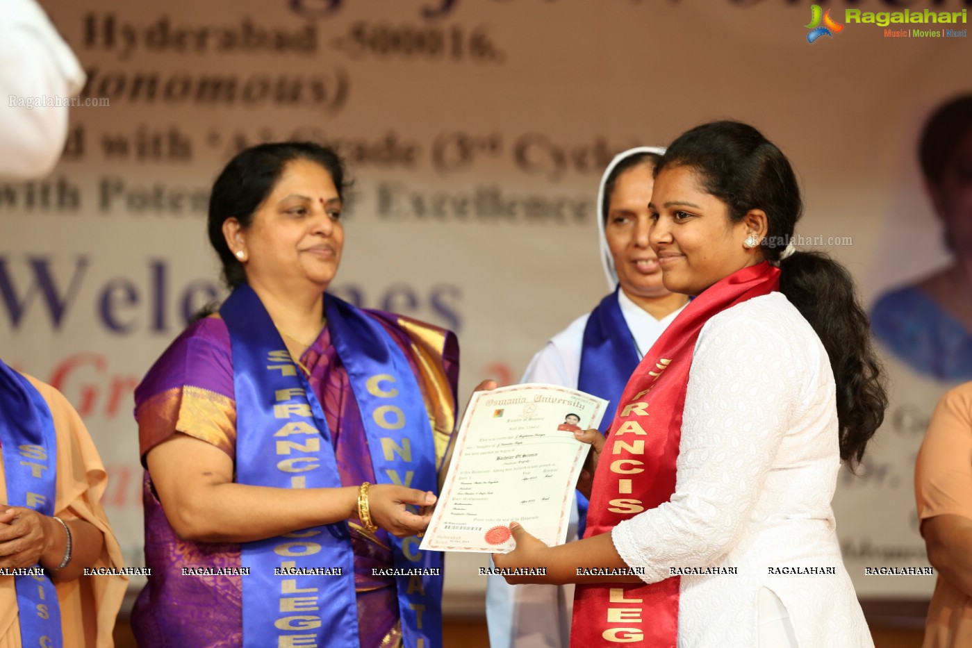 38th Convocation Ceremony of St. Francis College for Women, Hyderabad