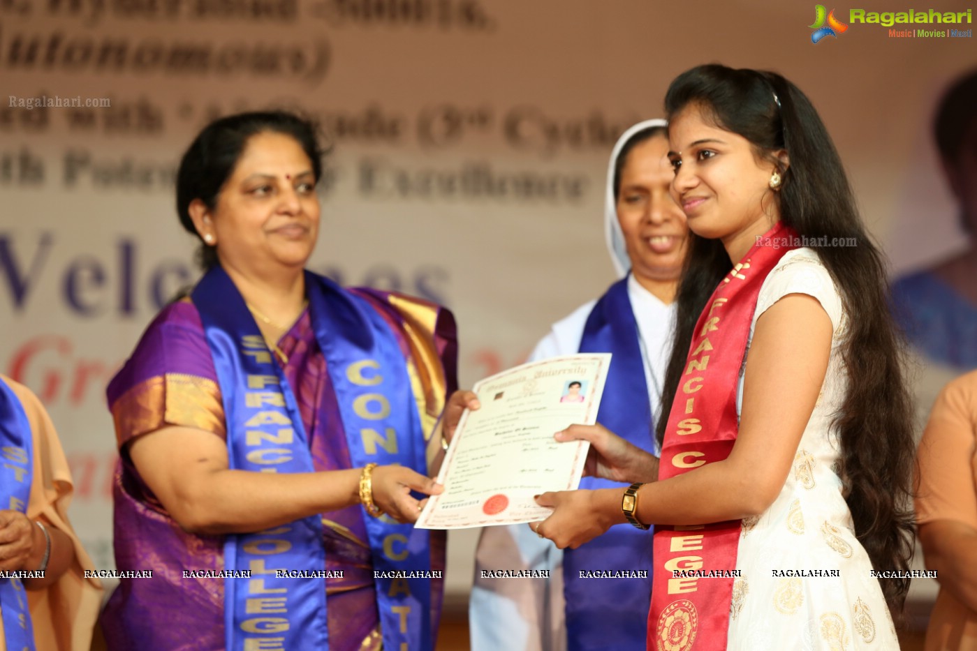 38th Convocation Ceremony of St. Francis College for Women, Hyderabad