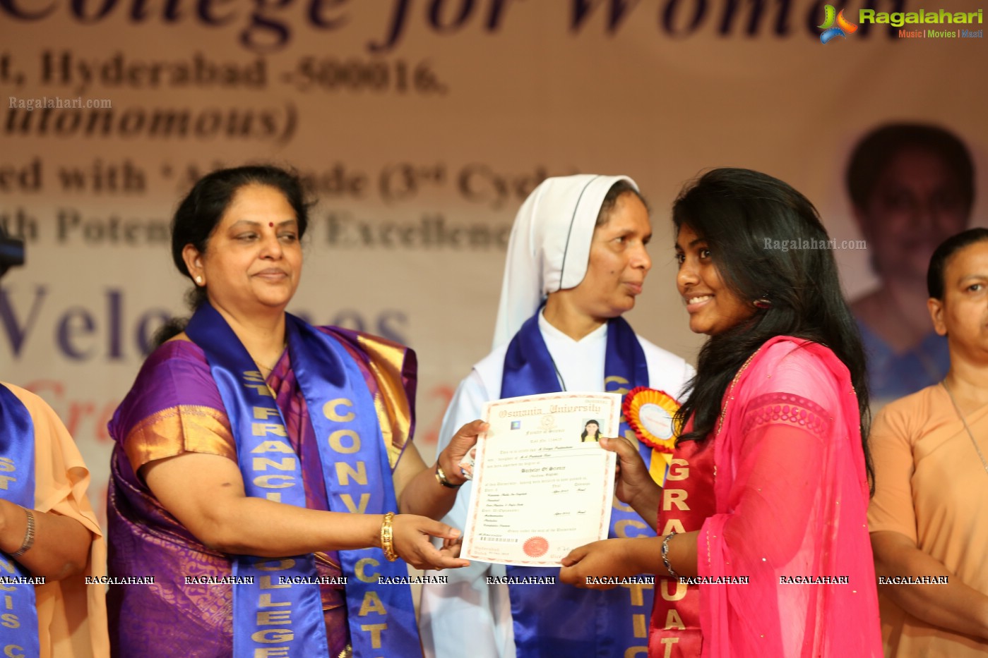 38th Convocation Ceremony of St. Francis College for Women, Hyderabad