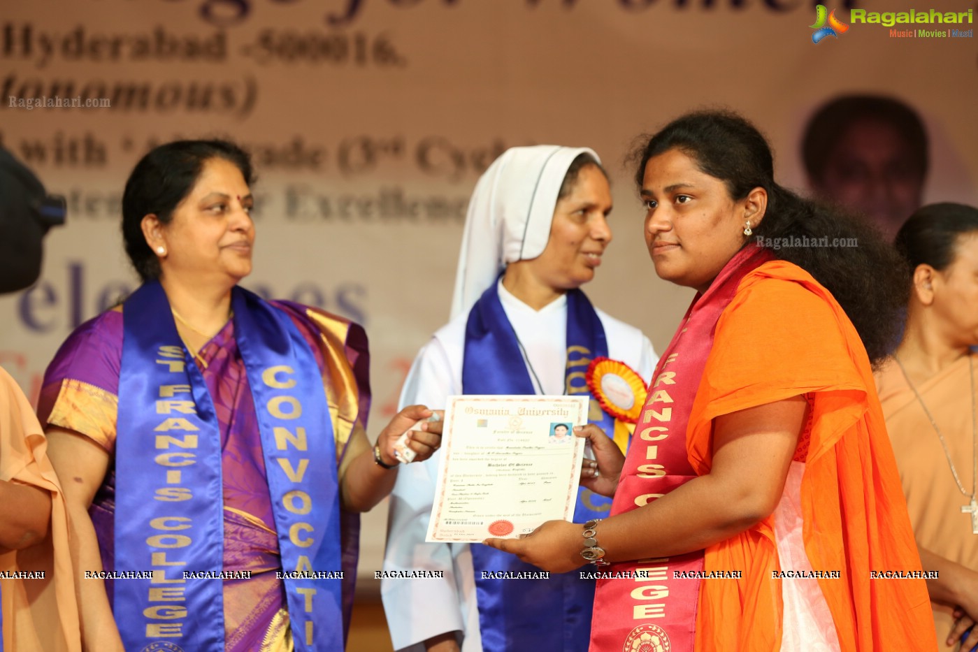 38th Convocation Ceremony of St. Francis College for Women, Hyderabad