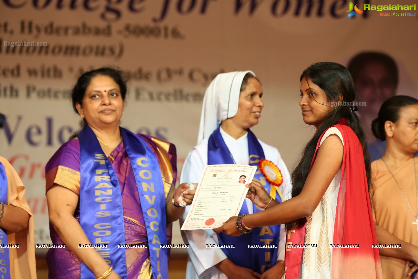 38th Convocation Ceremony of St. Francis College for Women, Hyderabad