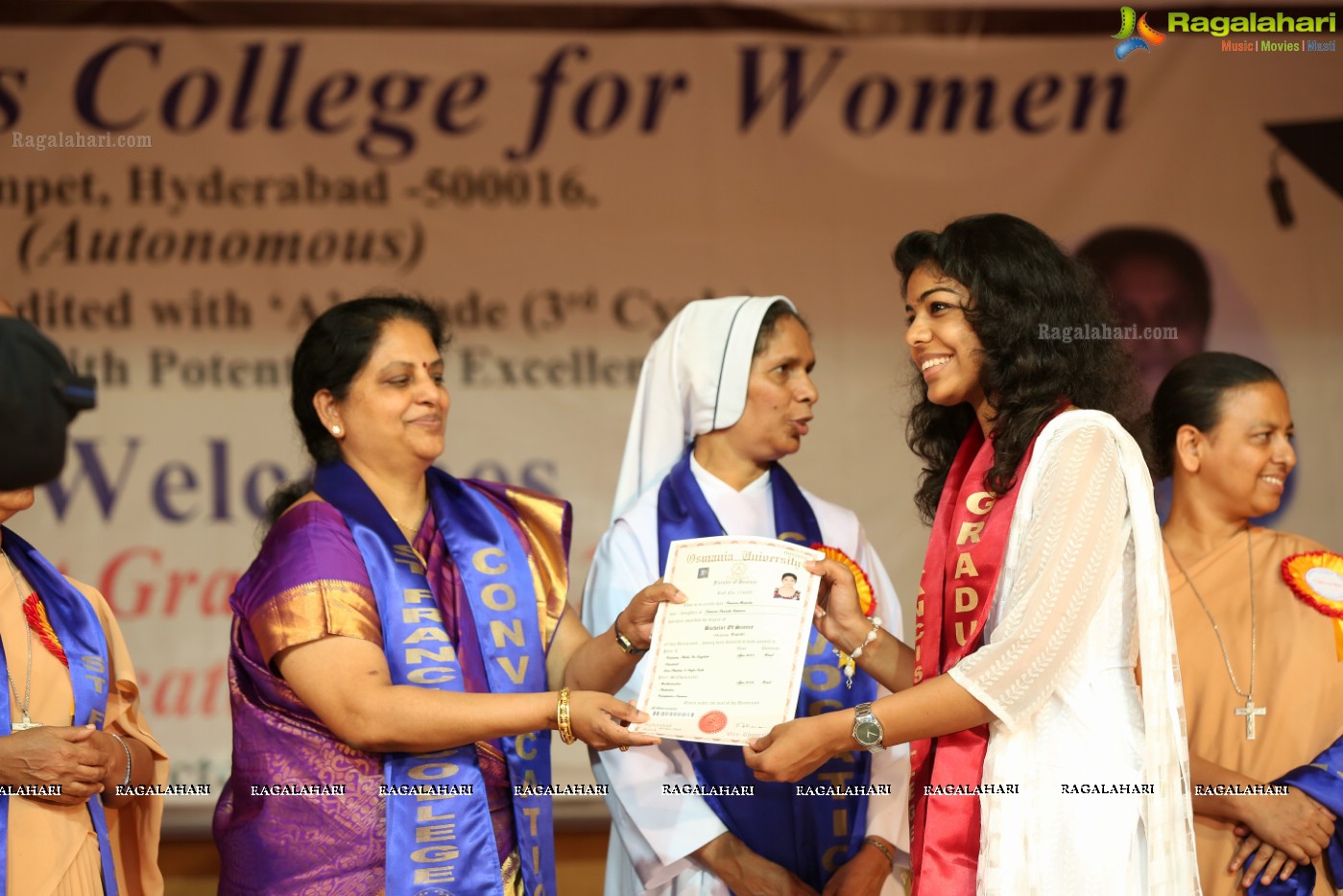 38th Convocation Ceremony of St. Francis College for Women, Hyderabad