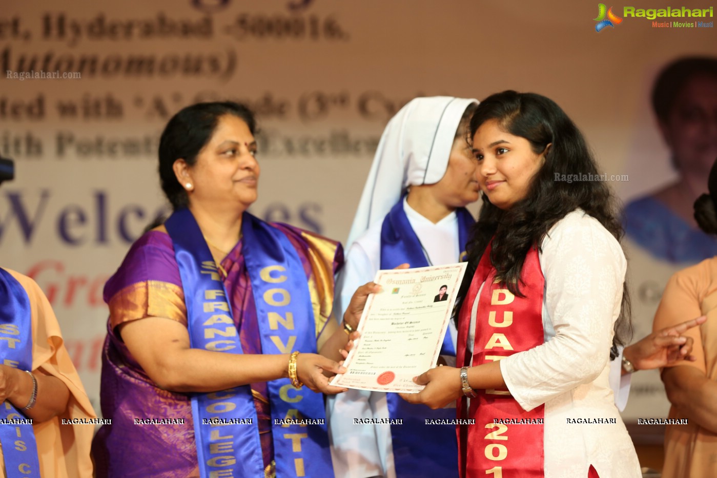 38th Convocation Ceremony of St. Francis College for Women, Hyderabad