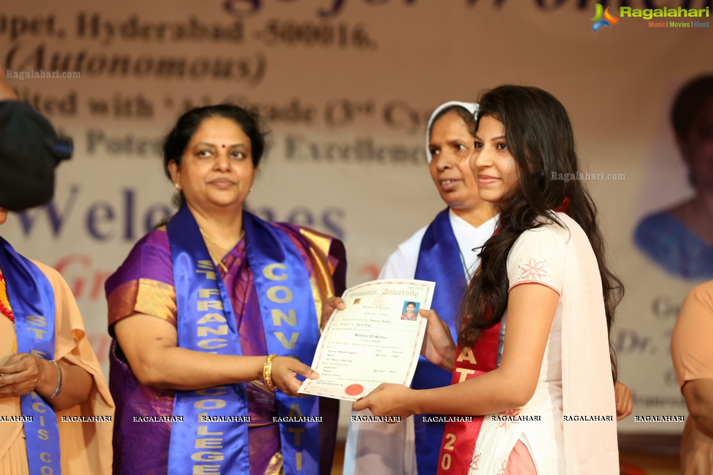 38th Convocation Ceremony of St. Francis College for Women, Hyderabad