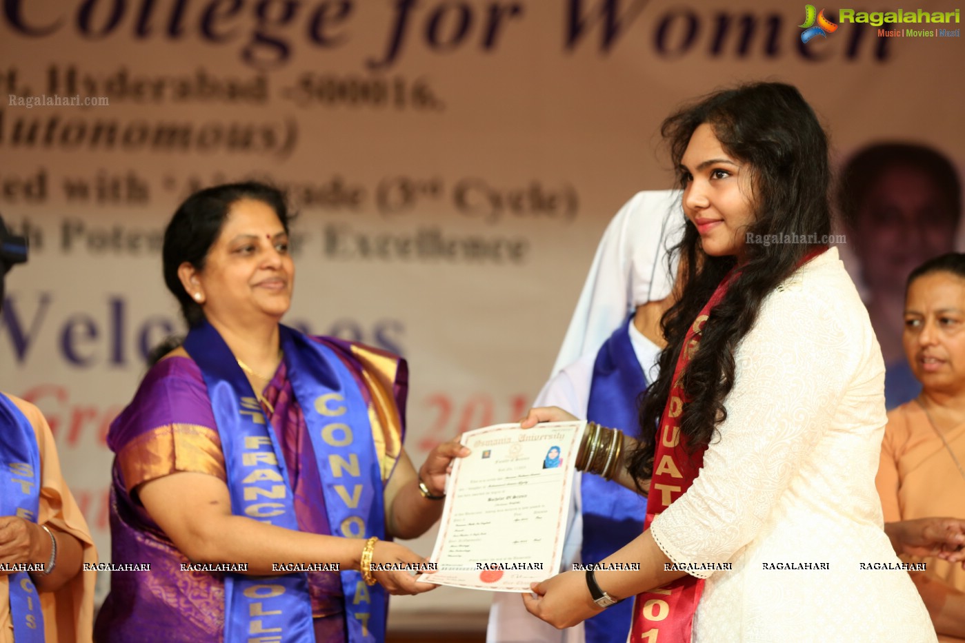 38th Convocation Ceremony of St. Francis College for Women, Hyderabad